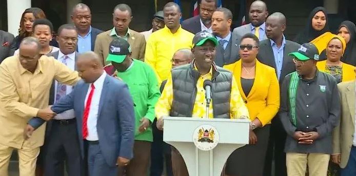 Aden Duale Responds to Viral Video of him Ejecting George Kithi