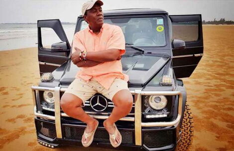 Citizen TV anchor Jeff Koinange on his Mercedes Benz G Wagon