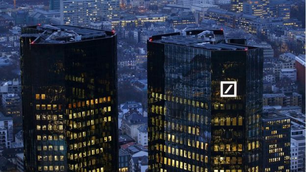 Money laundering raid at Deutsche Bank headquarters