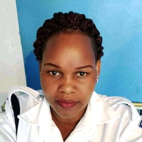 An undated file image of Corporal Caroline Kangogo.