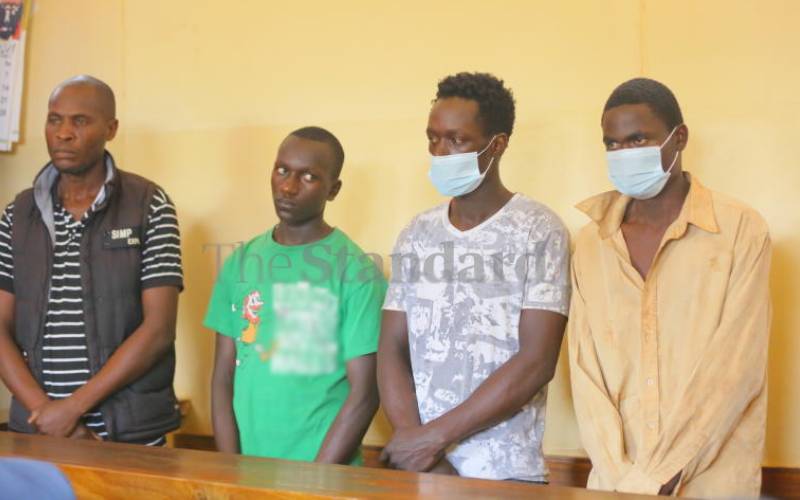 Four suspects linked to lynching of grannies over alleged witchcraft detained for 10 days