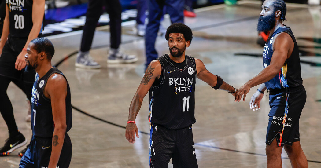 Nets Bar Kyrie Irving Until He's Vaccinated