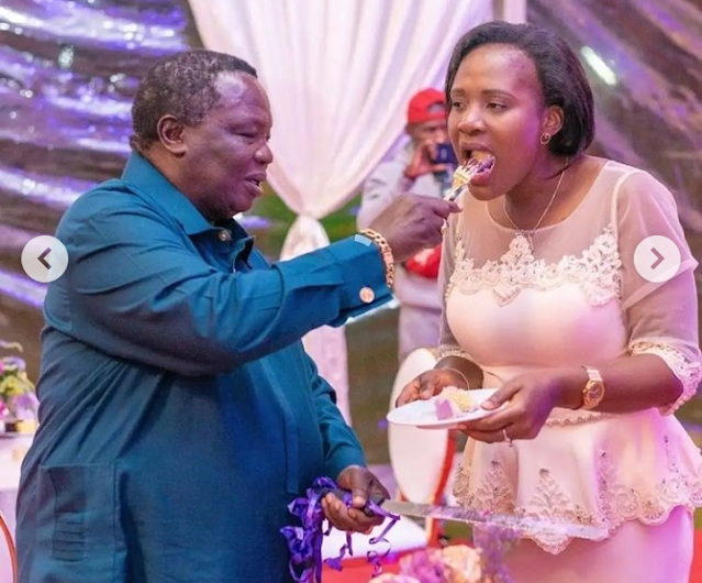 Mary Kiobi and Francis Atwoli birthday celebration photos Mary Kiobi and Francis Atwoli birthday celebration photos