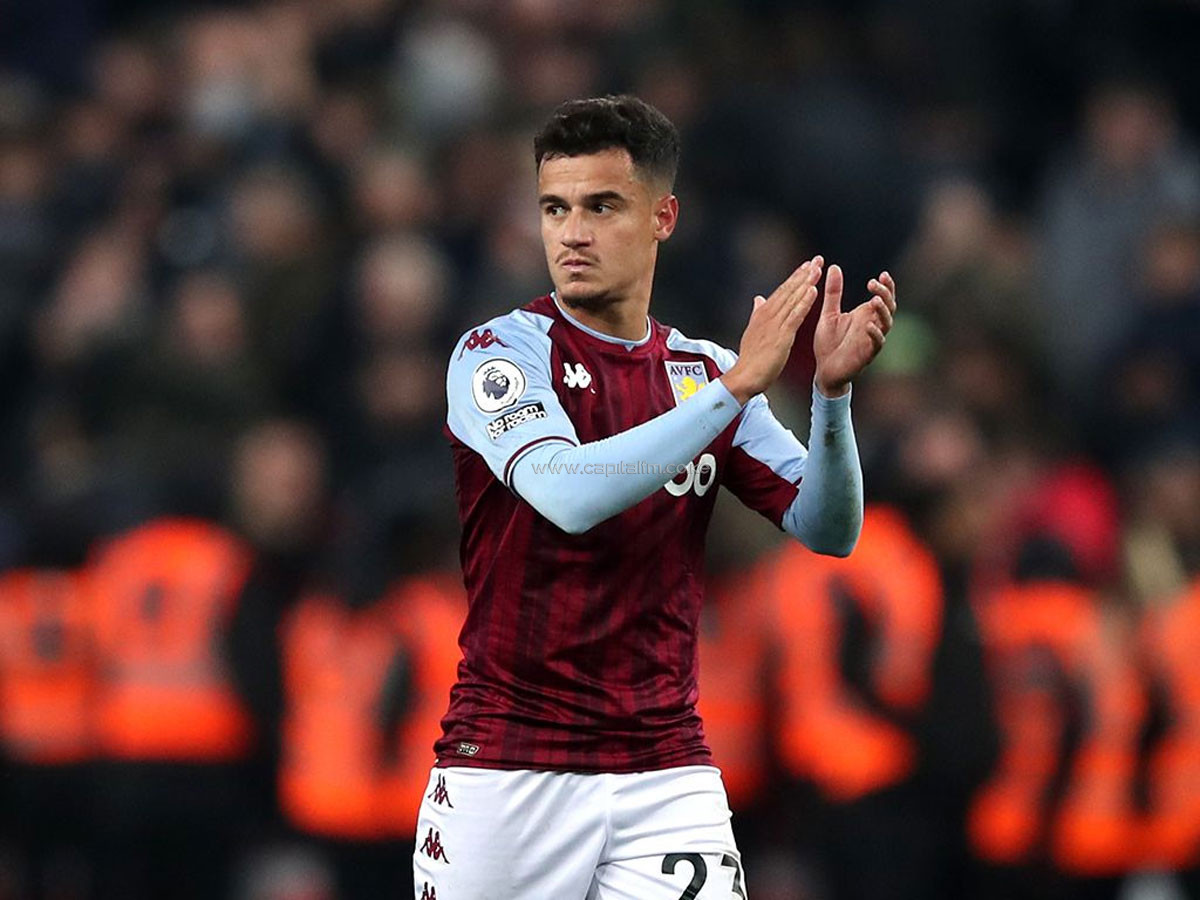 Aston Villa manager Steven Gerrard happy to sit tight on Philippe Coutinho deal
