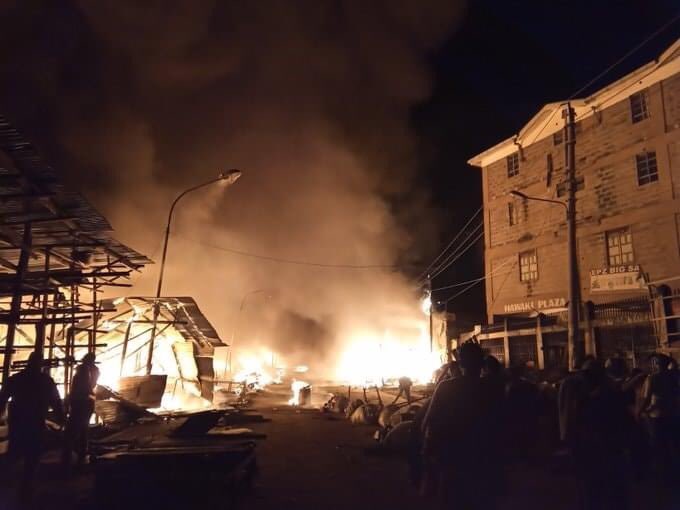 Fire Razes Sections of Gikomba Again