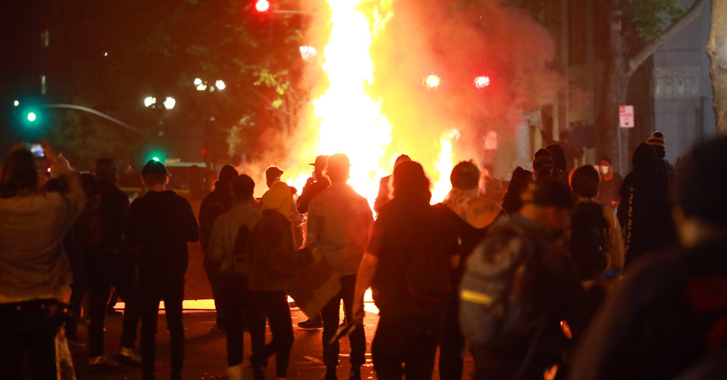 Many Claim Extremists Are Sparking Protest Violence. But Which Extremists?