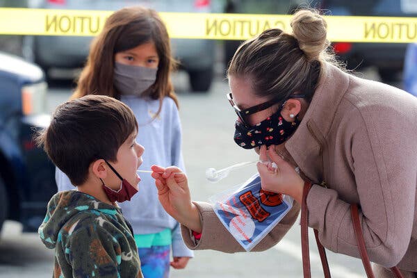 Despite efforts to mitigate the risks of the coronavirus in Marin County, Calif., a teacher who was unmasked and unvaccinated infected her students with the Delta variant.