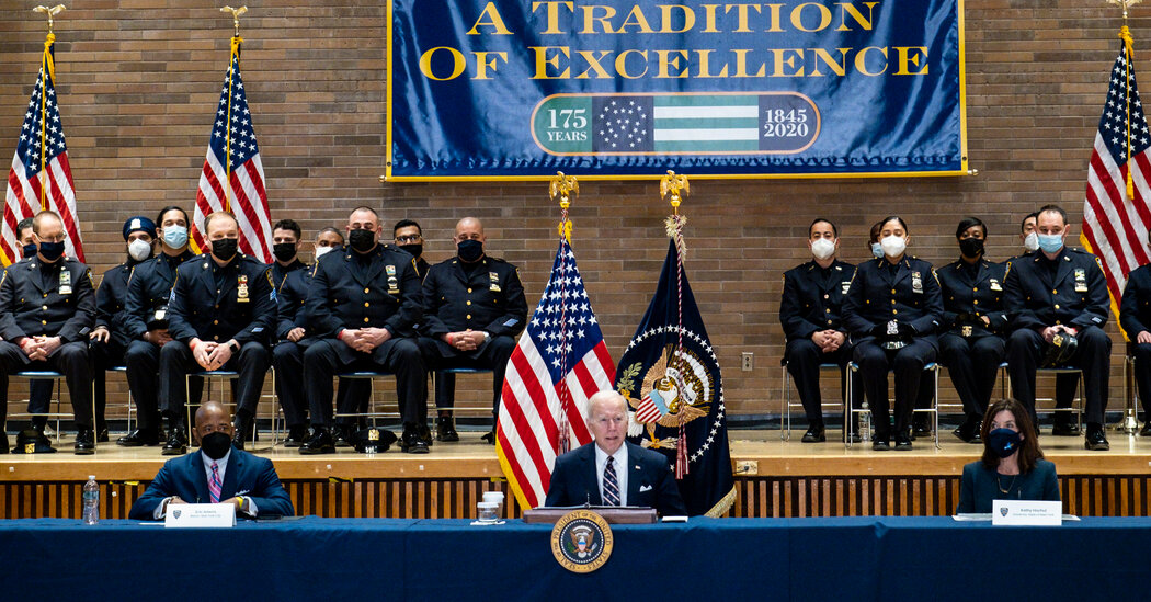 Biden Vows to N.Y. Officials That He Won’t ‘Abandon Our Streets’