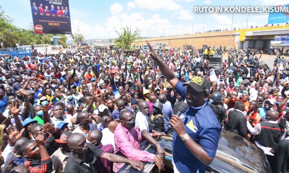 Ruto Ignored Intelligence From Police Warning Him To Cancel Kondele Rally