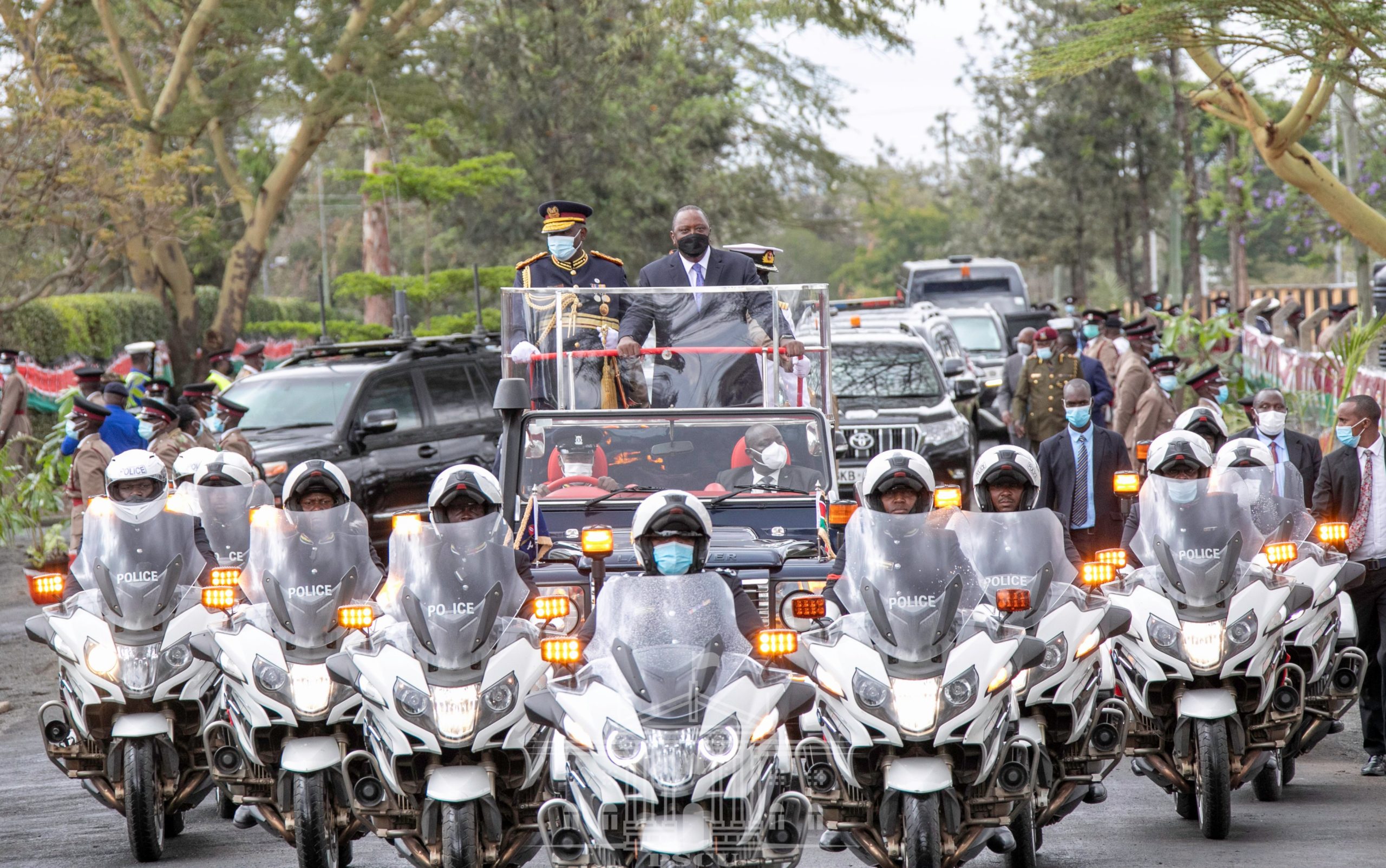 President Kenyatta commends the police for role in Coronavirus containment » Capital News