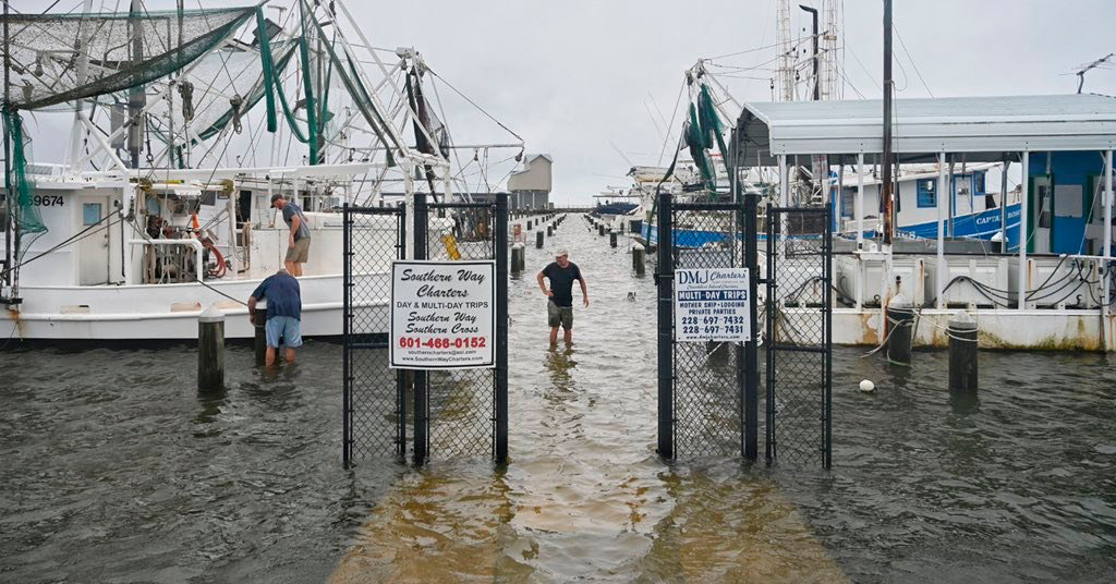 Tropical Storm Cristobal Makes Landfall in Louisiana