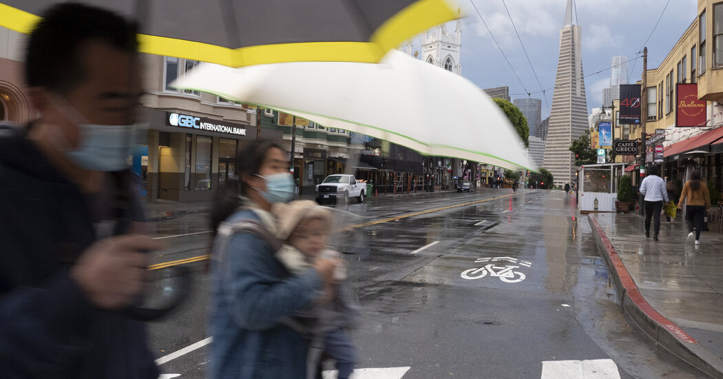 Heavy Rain and Snow Are Expected Over Much of California