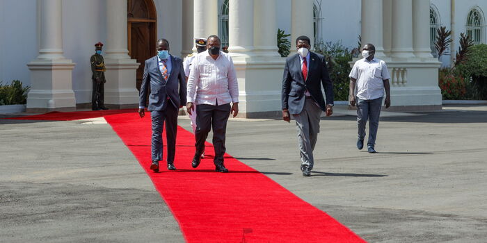 Uhuru Counters Earthquake Coalition in Private State House Meeting