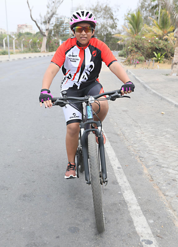 Mombasa’s Kassamali, 11, shows her mettle : The standard Sports
