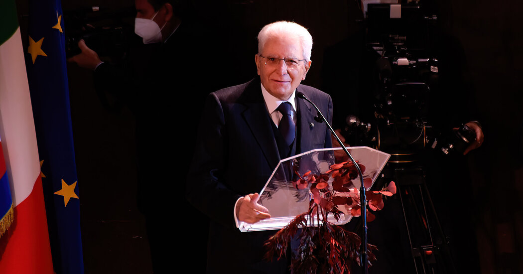 Italian Lawmakers Say They Have Agreed to Re-Elect Sergio Mattarella as President