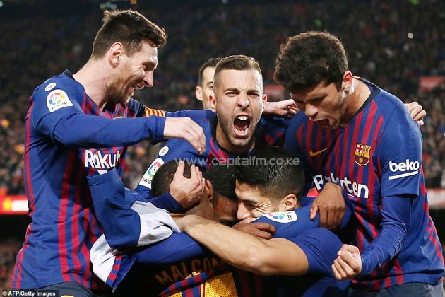 Barca edge closer to La Liga title after beating Atletico