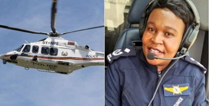 Meet Kenya Police First Fully-Rated Female Pilot