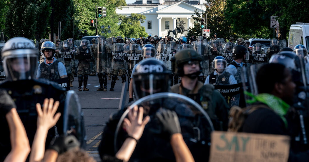 Judge Narrows Suits Over Clearing of Protesters Before Trump Photo Op