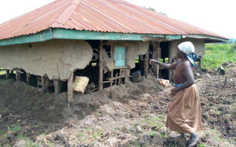 Residents forced to disturb the dead to evade nature's wrath