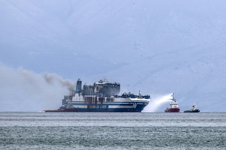 Greek rescuers find first ferry blaze victim » Capital News