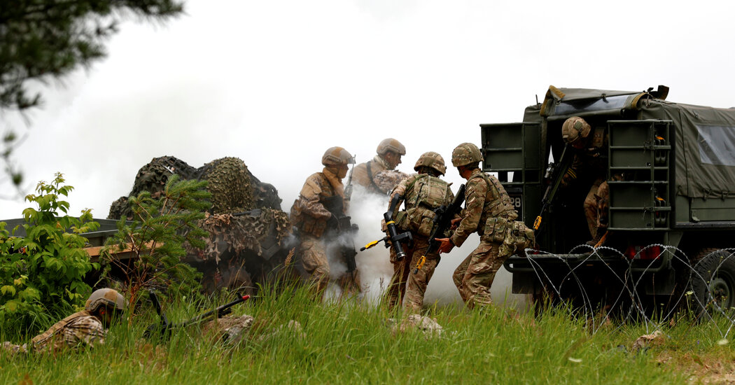 8,000 British Troops to Join Allied Exercises in Eastern Europe, Official Says