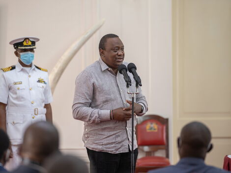 Uhuru's Goodies for Nyanza MPs at State House