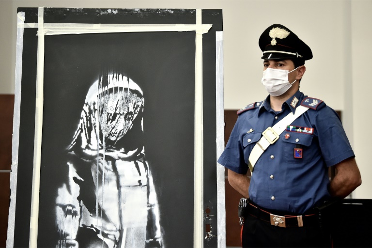 France arrests six over Banksy artwork stolen from Bataclan » Capital News