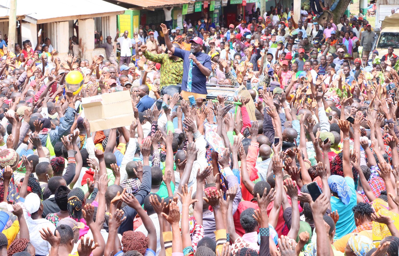 Ruto rallies Kenyans to reject tribal politics » Capital News
