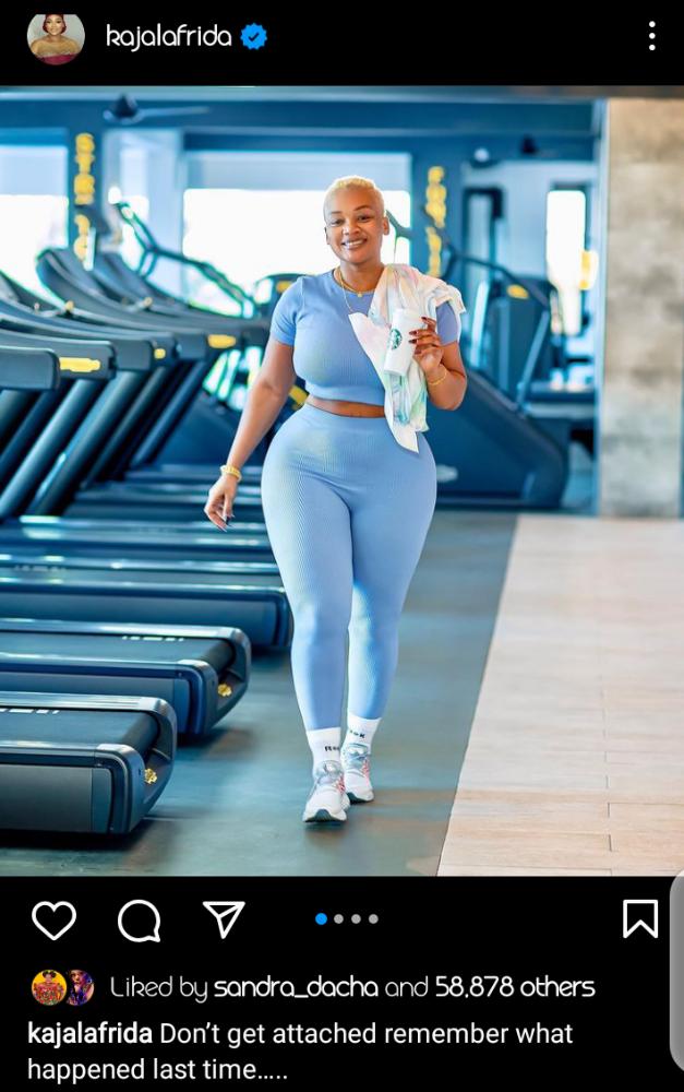 Kajala Finally Responds To Harmonize After Several Attempts To Win Her Back