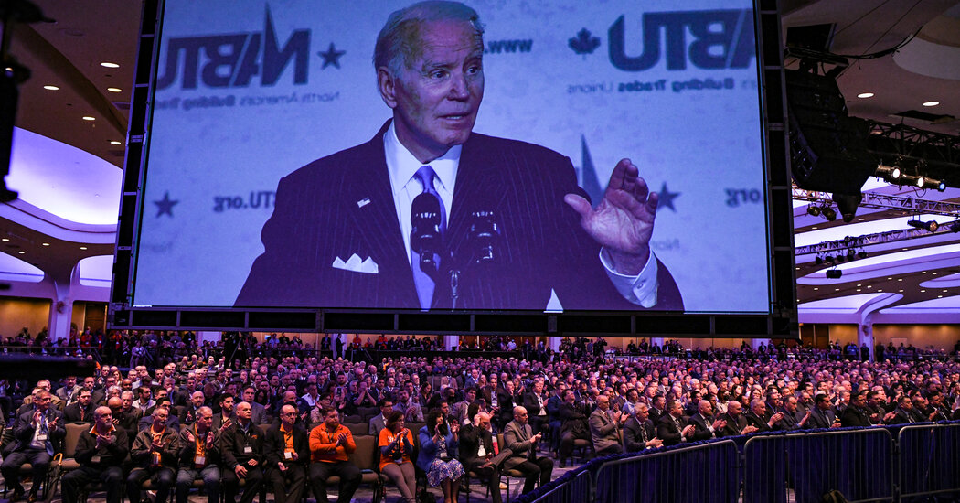 Biden Appears to Show Support for Amazon Workers Who Voted to Unionize