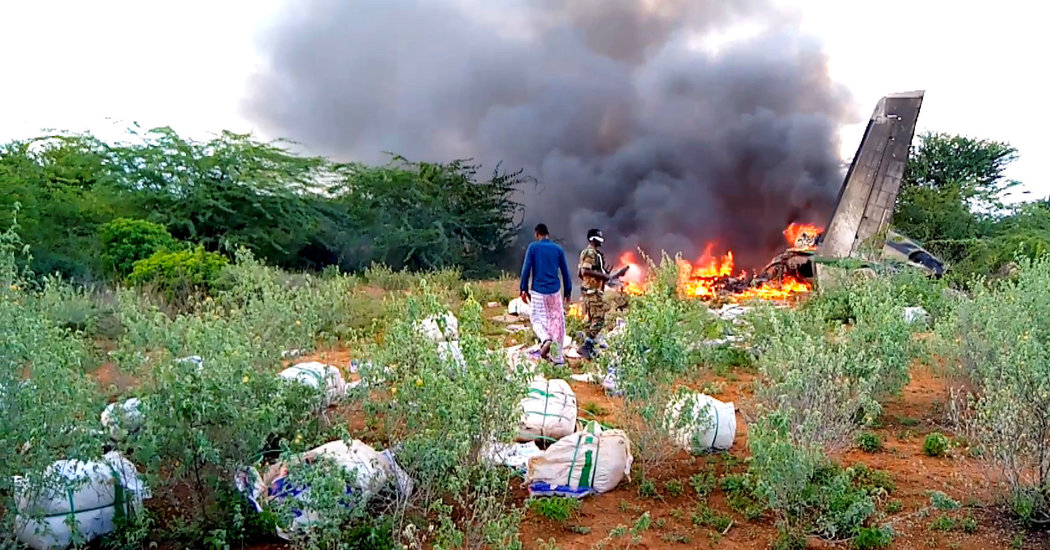 Coronanvirus Aid Plane That Crashed in Somalia May Have Been Shot Down, Report Says