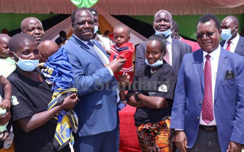 Wycliffe Oparanya initiative to reward poor mothers on birth control