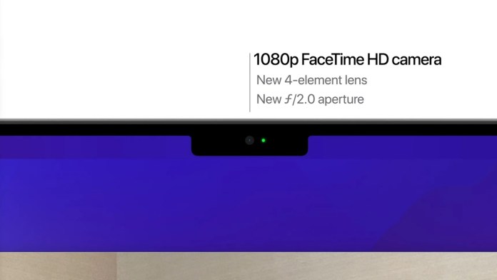 Apple loves the Notch! Now on the MacBook Pros!