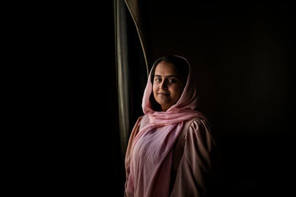 Behishta Arghand in Doha last week.