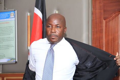 Former Chief Administrative Secretary (CAS) for East Africa Community, Ken Obura
