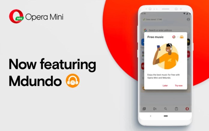 Download Free Music on Opera Mini with NEW Mdundo Partnership