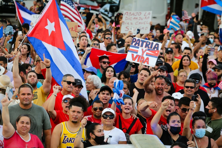 Rare anti-government protests erupt in Cuba » Capital News