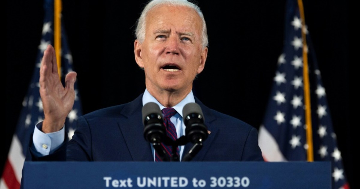Biden campaign outraises Trump for second straight month [ARTICLE]