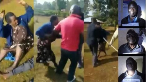 Three men who assaulted elderly woman in viral video arrested – Nairobi News