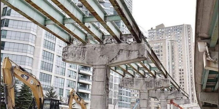 Photo of Canada's Expressway Being Demolished Sparks Debate in Kenya