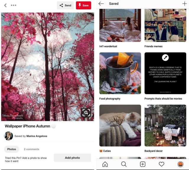 Pinterest vs Instagram