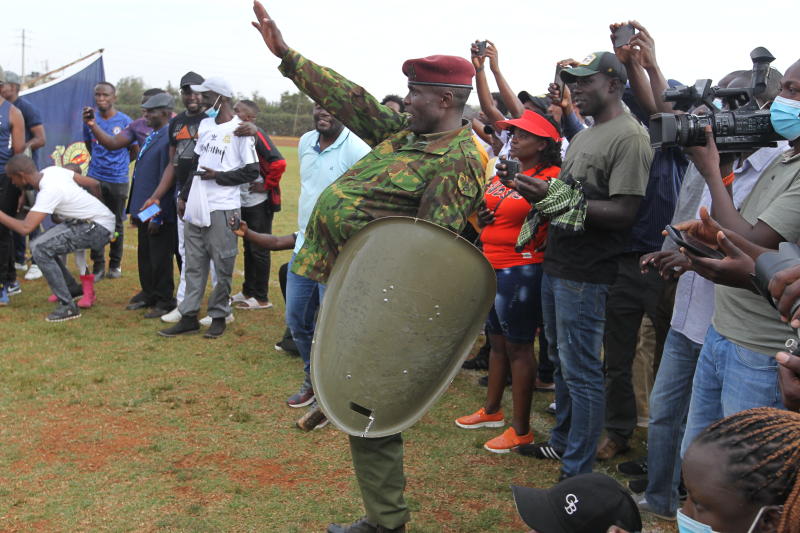 Kenya Police launch a Stadium for its teams : The standard Sports