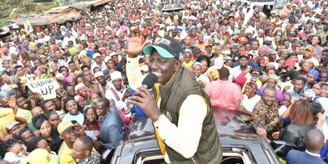 Kenya Kwanza flag-bearer accuses Odinga of undermining Micro, Small, and Medium Enterprises through which the youth earn a living from