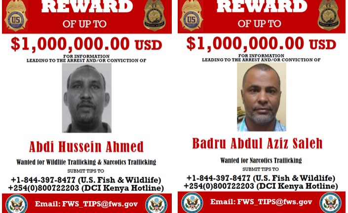 Kenya: US Offers $2m for Kenyans Wanted for Drug, Wildlife Trade
