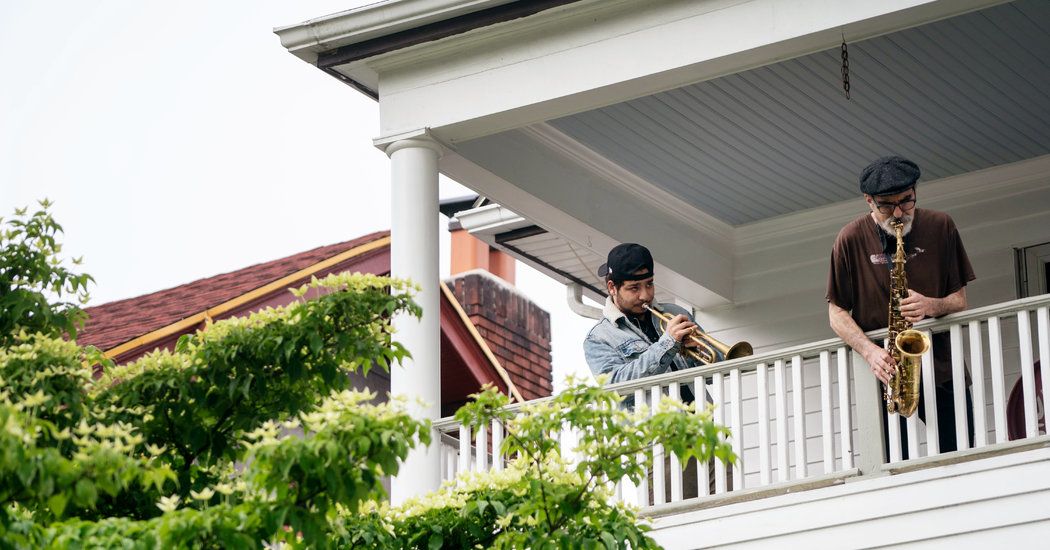 That Healing Jazz Thing on a Porch in Brooklyn