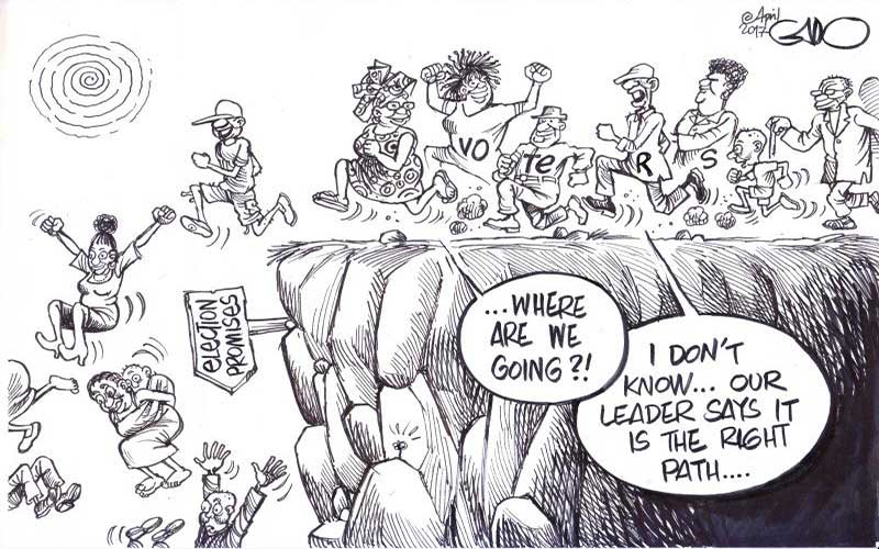 Do not be a crybaby, stand up and demand accountability: The Standard