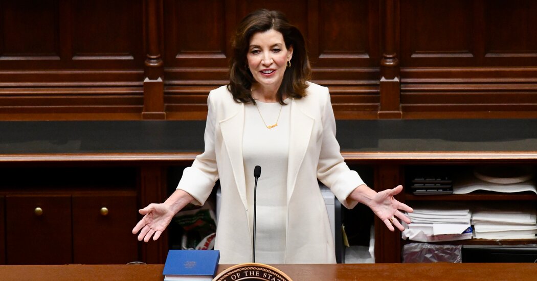 Kathy Hochul Gives Her First State of the State Speech