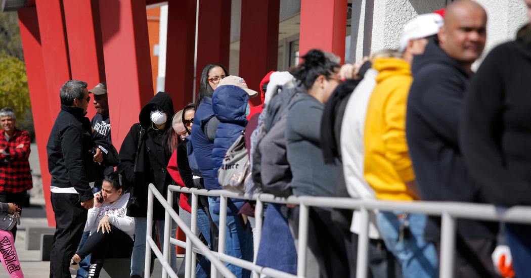 Coronavirus Layoff Surge Overwhelms Unemployment Offices
