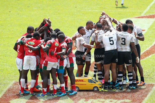 Shujaa come short against Fiji in Hong Kong