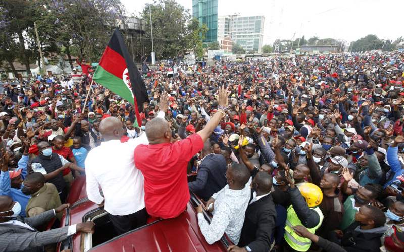Gideon receives warm reception in Kericho